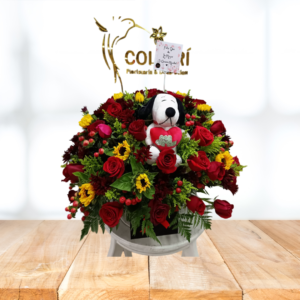 Jardín de Amor con Snoopy