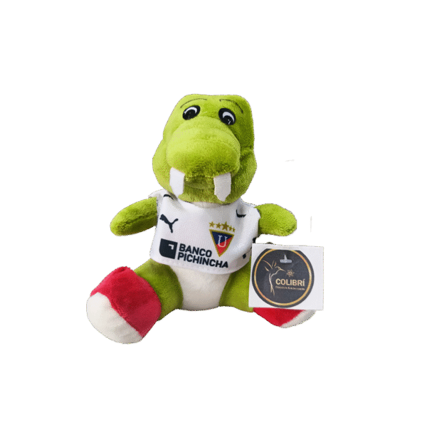 Peluche Cocodrilo Liga de Quito
