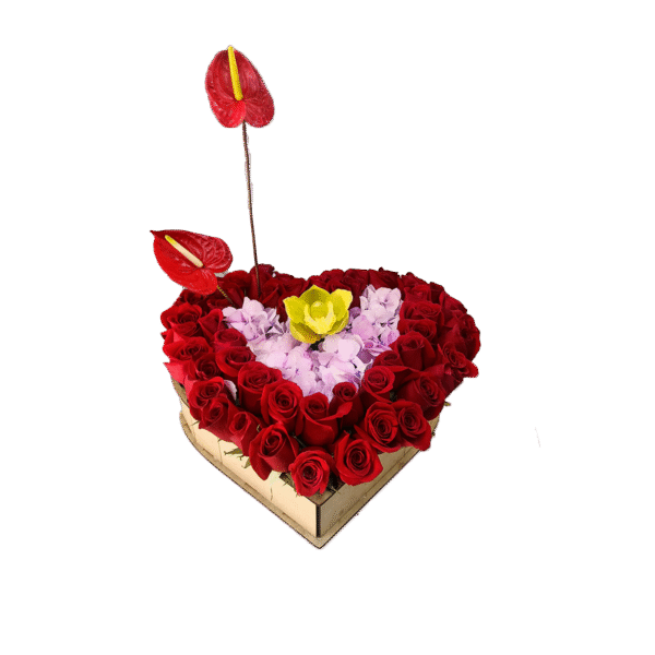 Corazón Floral Sublime