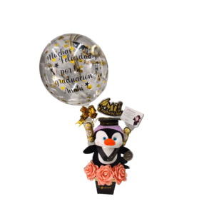 Arreglo de Graduación con Peluche
