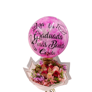 Arreglo con Globo Personalizado