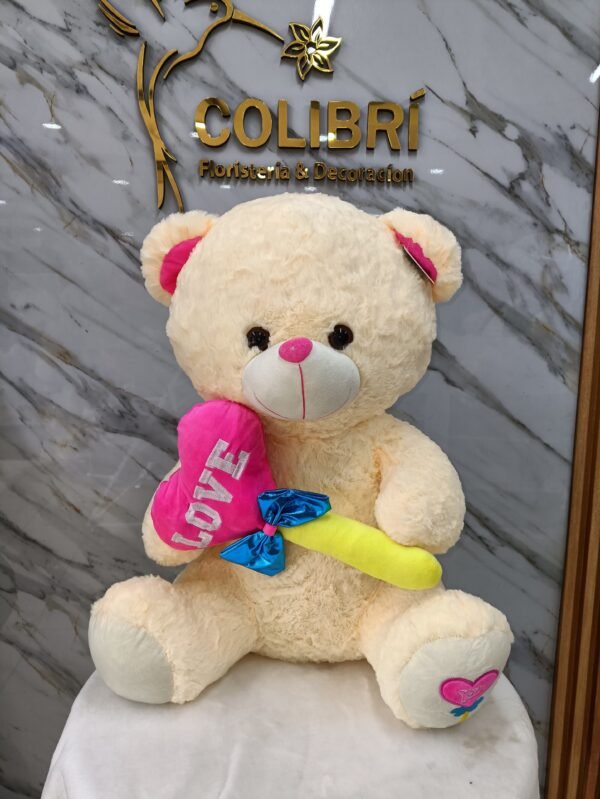 Oso de Peluche Crema - Imagen 2