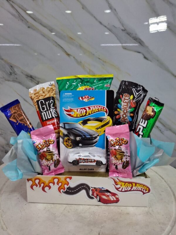 Box Hot Wheels Choco Racing - Imagen 2