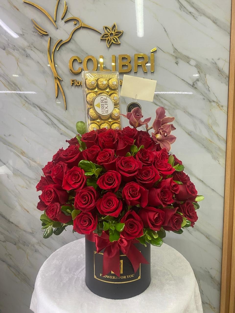 Box Premium de Rosas Rojas - Imagen 2